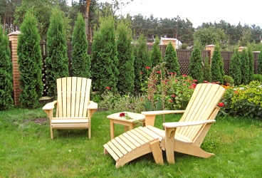 Садовая мебель из дерева от «Виндзор»